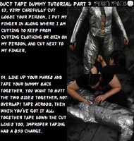 Official Mordrude's Monsters Duct Tape Dummy Tutorial part 4 by  MordrudesMonsters -- Fur Affinity [dot] net