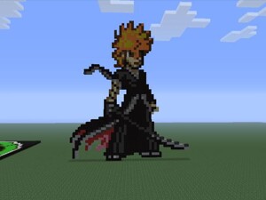 Minecraft Lucario Shiny pixel art by darkchaos11718 -- Fur Affinity [dot]  net