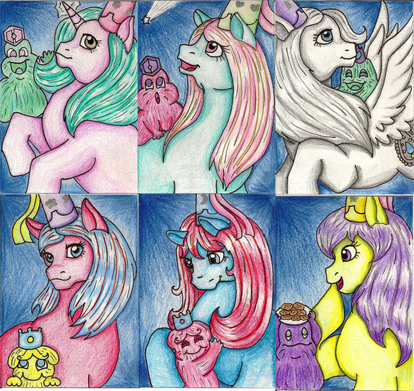 my little pony g1 princess ponies