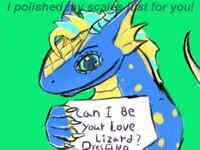 Love lizard
