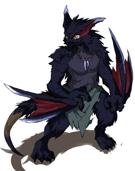 Request Part 1 Request Nargacuga Dragon Man By 88po Fur Affinity